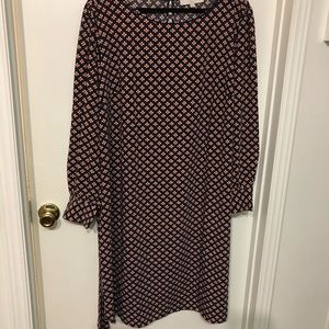 Loft Plus Size Floral Print Dress